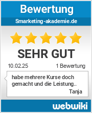 Bewertungen zu smarketing-akademie.de